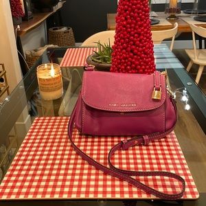 Marc Jacobs mini Boho Grind Bag-Rhubarb Color.